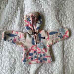 Patagonia Synchilla Baby Fleece Jacket - Pink, Blue, Cream